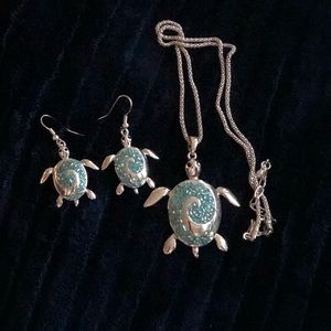 Sea Turtles Jewelry Set